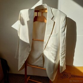 Svatební oblek světlý - 4