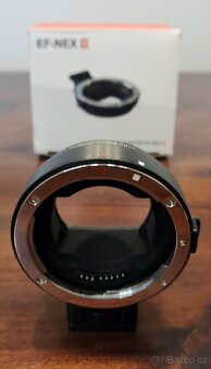 Redukce / adaptér EF-NEX / Canon EF(EF-S) - Sony E-mount - 4