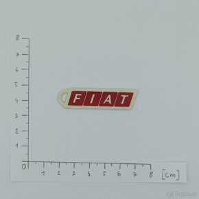 Přívěsek FIAT - 3D tisk - 4