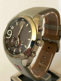 K-Swiss, náramkové hodinky, chronograph, kožený pásek - 4