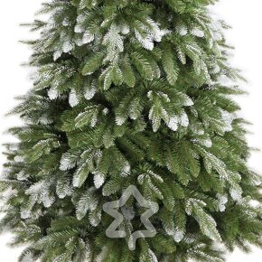 Smrk zasněžený 3D 150 cm - vánoční stromeček - 4