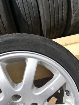 Alu originální obutá kola Peugeot - 4
