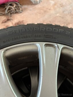 Zimní kola 225/45-17 Škoda octavia rs jpneu jako nové - 4