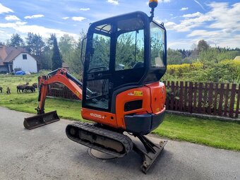 Minibagr Kubota KX016-4, rok 2018, 1600mth, roztah. pásy - 4