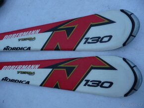 274. Lyže NORDICA - 130 cm + boty NORDICA 37 eu - set - 4
