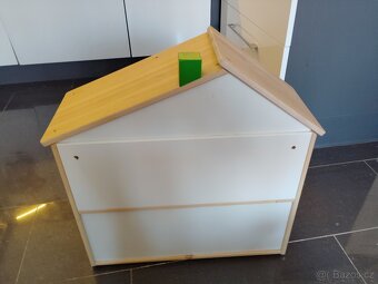 Ikea FLISAT polička, domeček pro panenky - 4