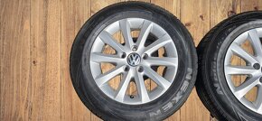 Origo alu VW 15" 5x112 ET50 s letními pneu 195/65/15 - 4