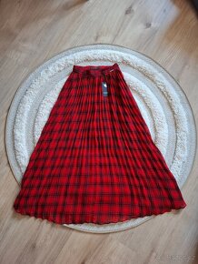 Maxi károvaná sukně Guess - 4