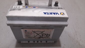 Autobaterie Varta D15 12V 63Ah 610A - 4