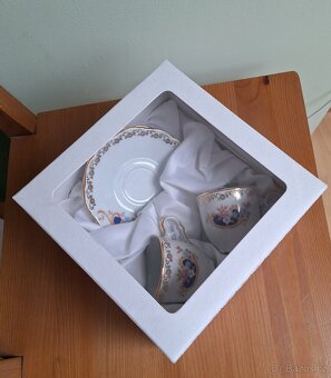 porcelánové šálky Czechoslovakia - 4