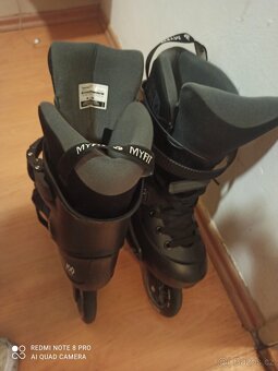 Kolečkové brusle Powerslide Zoom pro Black Trinity - 4