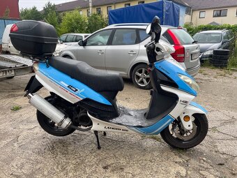 Prodám TaoTao skútr 125 ccm 5,3 kW STK do 7/2029, rok 2016, - 4