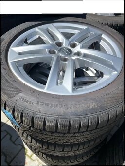 Audi A4 kola zimní originál 17" Continental 225/50 - 4