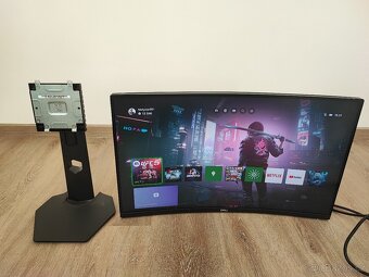 Monitor Dell vypouklý 144hz 27" - 4