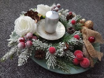 Adventní svícen Homemade - 4