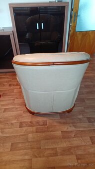 Kožená sedací souprava - sestava 3 částí - 4