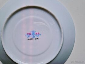 Sada šálků s podšálky, 6 ks, bez vad - 4