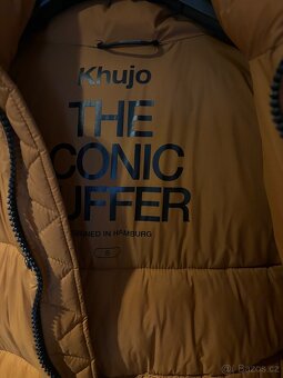 Khujo Corinna Zimní kabát koňakový dámský - 4