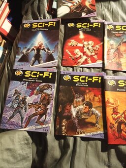 Rodokaps ,Sci - fi,18 ks cena za celek - 4