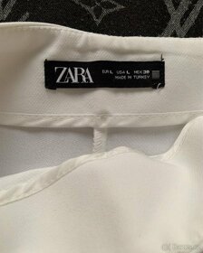 šortky s vysokým pasem ZARA - 4