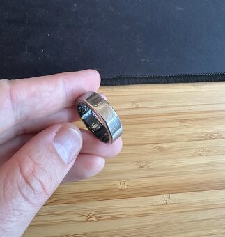OURA Ring 3 Heritage Silver, velikost 13 - 4