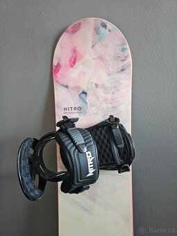 Snowboard NITRO Spirit Youth 126 cm + Nitro vázání - 4