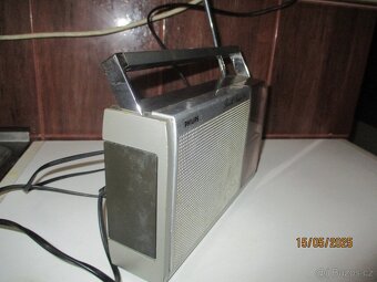 Staré tranzistorové rádio PHILIPS pro sběratele - 4