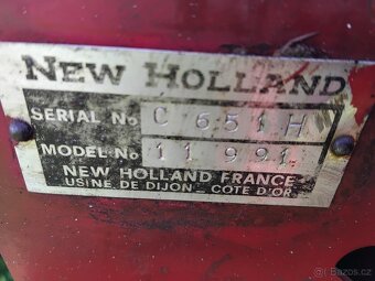 Prodám lis na malé hranaté balíky New Holland 55 - 4
