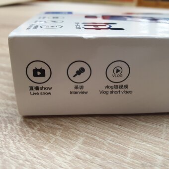 Bezdrátový 2.4G mikrofonní systém K9 - 4