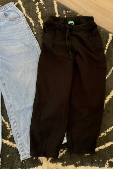 Sada dívčích kalhot - Zara, SAM,Benetton vel.9let top stavu - 4