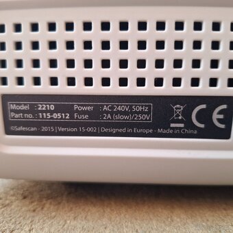 Počítačka bankovek Safescan 2210 nepoužívaná - 4