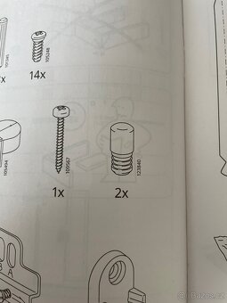 IKEA - náhradní díl 123840 / 109837 - 4