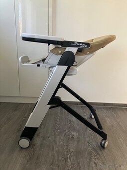 Jídelní židlička Peg Perego Siesta Follow Me Beige - 4