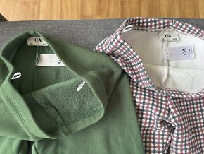 Dvoje zateplené legíny zn. C&A - vel. 134/140 - 4