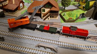 Vláčky N - diesel BR 212 Arnold s jeřábem - 4