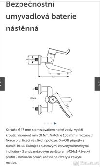 Vodovodní nástěnné baterie Ideal Standard CeraPlus - 4