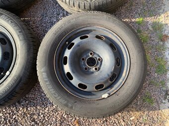 Sada kol 5x100 R15 vč. pneu 195/65 R15 - 4