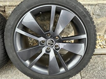 Sada ALU disků 5x112 ET44 8J Zenith Antracit R18 Superb III - 4