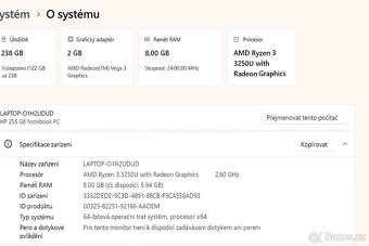 Notebook HP 255 G8 - 4