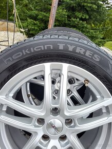 Prodám alu kola Dezent 5x108 R17 pneu 225/60 R17 - 4