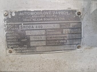 Škoda Spartak 440 r.v.1957 - 4