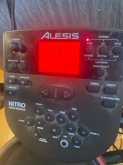 Elektrické bicí Alessis nitro mesh - 4