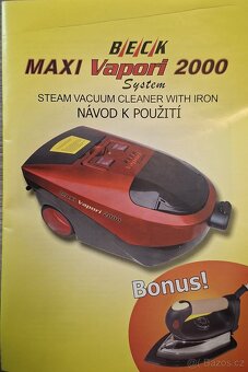Profesionální parní čistič BECK VAPORI 2000 Sysrem - 4