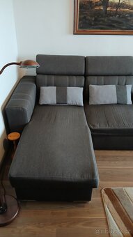 Rozkládací rohová sedačka - 4