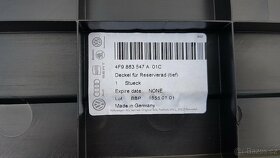 Výplň a víko rezervy Audi A6, v bezvadném stavu - 4