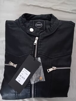 Pánská koženková bunda - 4