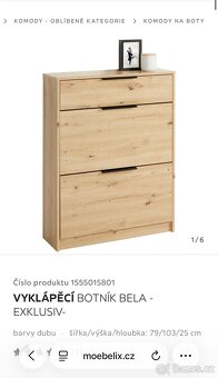 Vyklápěcí botník - 4