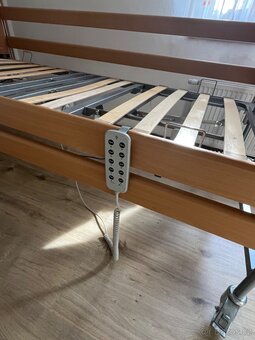 Elektrická polohovací postel vc. Matrace - 4