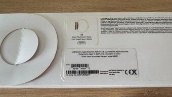 Apple Watch SE 40mm - rozbitý displej / hodinky funkční - 4