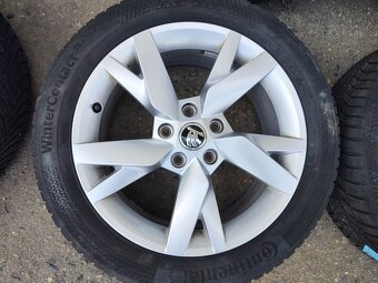 17"zimní alu sada Lyra 5x112 origo Škoda Octavia 4 Golf 8 - 4